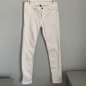 WORN ONCE- H&M White Jeans